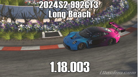iRacing 2024S2 992 GT3 Week6 Long Beach