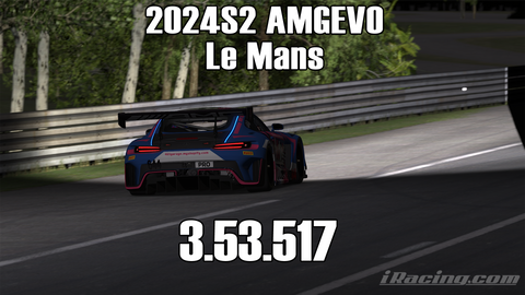 iRacing 2024S2 AMGEVO GT3 Week6 Le Mans