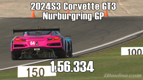 iRacing 2024S3 Corvette GT3 Week3 Nurburgring GP