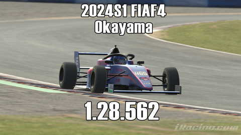 iRacing 2024S1 FIAF4 Week10 Okayama
