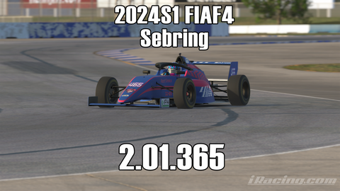 iRacing 2024S1 FIAF4 Week3 Sebring