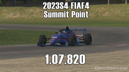 iRacing 2023S4 FIAF4 Week10 Summit Point