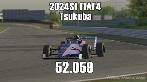 iRacing 2024S1 FIAF4 Week5 Tsukuba