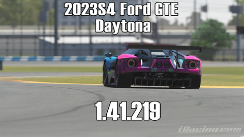 iRacing 2023S4 Ford GTE Week1 Daytona