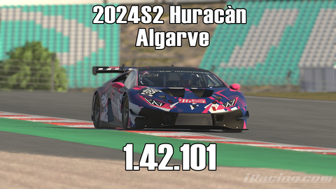 iRacing 2024S2 Huracán GT3 Week1 Algarve