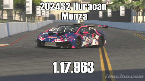 iRacing 2024S2 Huracán GT3 Week6 Long Beach