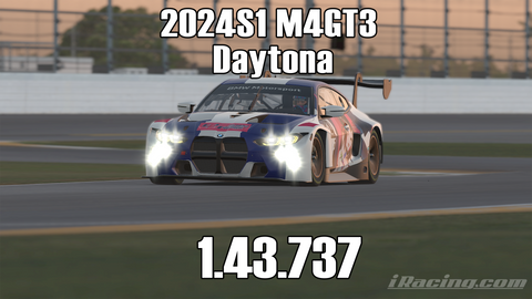 iRacing 2024S1 M4GT3 Week4 Daytona