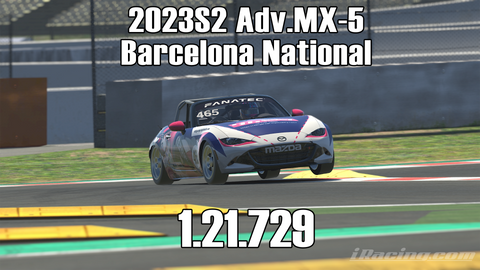 iRacing 2023S2 Adv.MX-5 Week11 Barcelona National