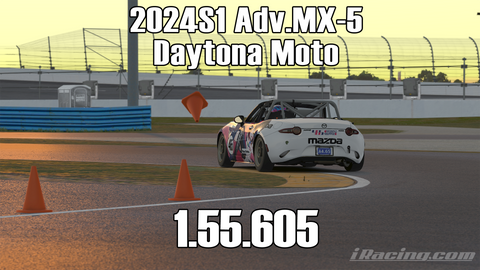 iRacing 2024S1 Adv.MX-5 Week3 Daytona Moto