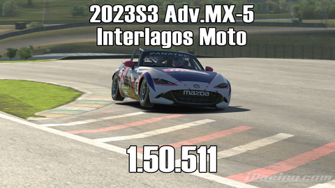 iRacing 2023S3 Adv.MX-5 Week3 Interlagos Moto