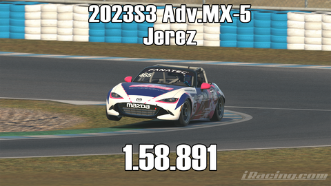 iRacing 2023S3 Adv.MX-5 Week6 Jerez