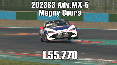 iRacing 2023S3 Adv.MX-5 Week9 Magny Cours