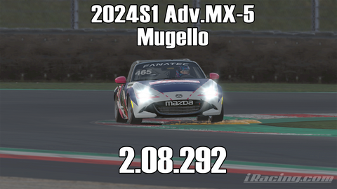iRacing 2024S1 Adv.MX-5 Week12 Mugello