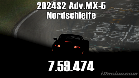 iRacing 2024S2 Adv.MX-5 Week10 Nordschleife