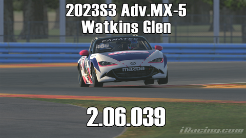 iRacing 2023S3 Adv.MX-5 Week8 Watkins Glen
