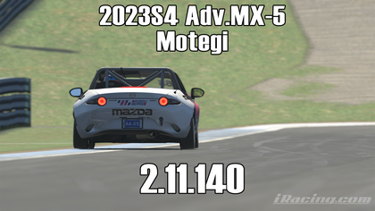 iRacing 2023S4 Adv.MX-5 Week12 Motegi