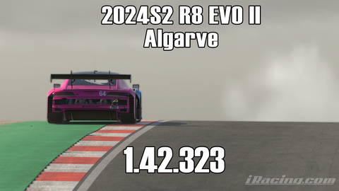 iRacing 2024S2 R8 EVO II GT3 Week1 Algarve