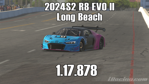 iRacing 2024S2 R8 EVO II GT3 Week6 Long Beach