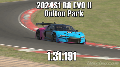 iRacing 2024S1 R8 EVO II GT3 Week8 Oulton Park
