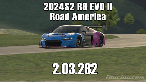 iRacing 2024S2 R8 EVO II GT3 Week4 Road America