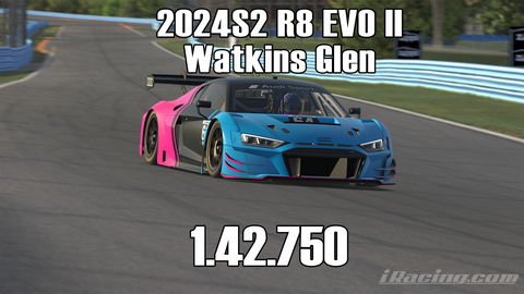 iRacing 2024S2 R8 EVO II GT3 Week3 Watkins Glen