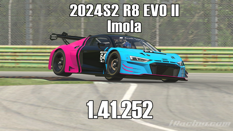 iRacing 2024S2 R8 EVO II GT3 Week4 Imola