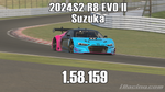 iRacing 2024S2 R8EVO II GT3 Week1 Suzuka