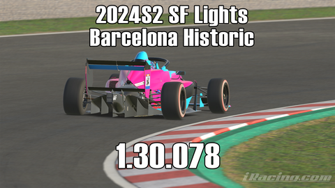 iRacing 2024S2 SF Lights Week8 Barcelona Historic
