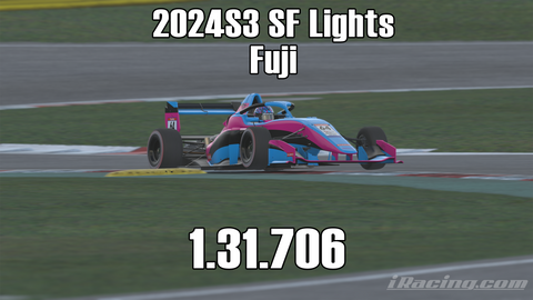 iRacing 2024S3 SF Lights Week6 Fuji