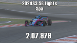 iRacing 2024S3 SF Lights Week7 Spa