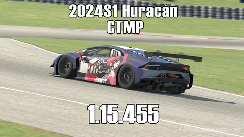 iRacing 2024S1 Huracán GT3 Week1 CTMP