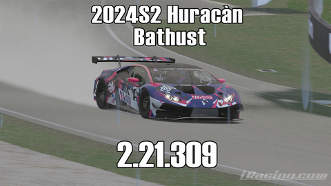 iRacing 2024S2 Huracán GT3 Week9 Bathurst [Wet]