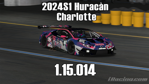 iRacing 2024S1 Huracán GT3 Week6 Charlotte Roval