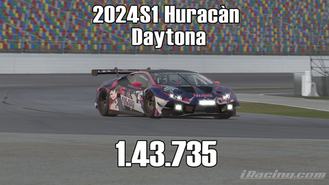 iRacing 2024S1 HuracánGT3 Week4 Daytona