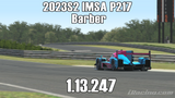 iRacing 2023S2 P217 IMSA Week7 Barber