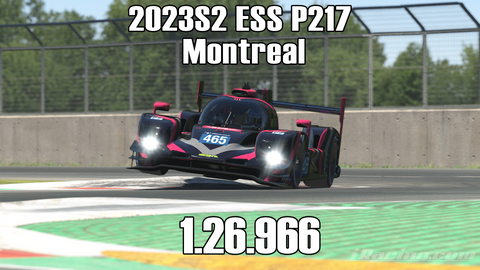 iRacing 2023S2 P217 ESS Week11 Montreal