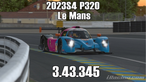 iRacing 2023S4 P320 Week1 Le Mans