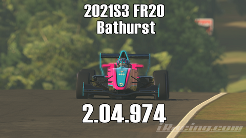 iRacing 2021S3 FR2.0 Week10 Barthurst