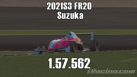 iRacing 2021S3 FR2.0 Week8 Suzuka