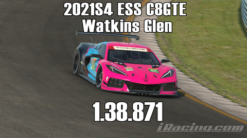 iRacing 2021S4 C8GTE ESS Week9 Watkins Glen