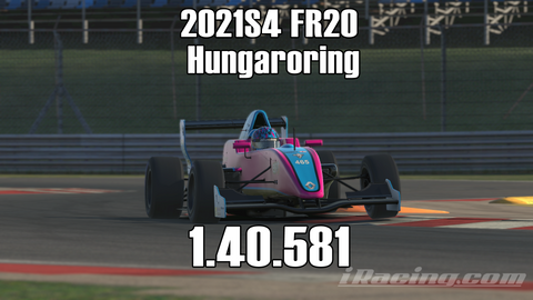 iRacing 2021S4 FR2.0 Week12 Hungaroring