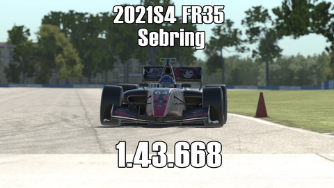 iRacing 2021S4 FR3.5 Week8 Sebring