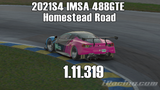 iRacing 2021S4 488GTE IMSA Week1 Homestead Road