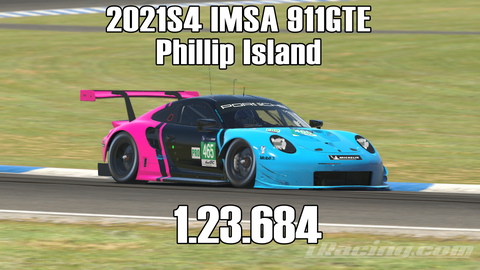 iRacing 2021S4 IMSA 911GTE Week6 Phillip Island