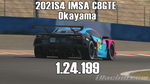 iRacing 2021S4 IMSA C8GTE Week10 Okayama