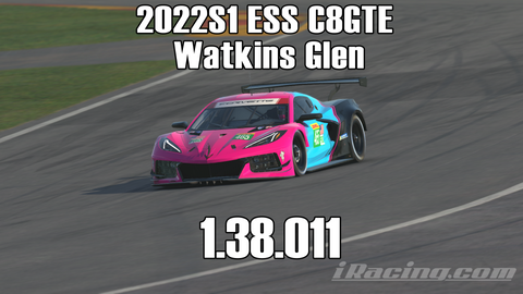 iRacing 2022S1 C8GTE ESS Week5 Watkins Glen