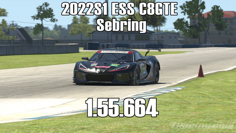iRacing 2022S1 C8GTE ESS Week12 Sebring