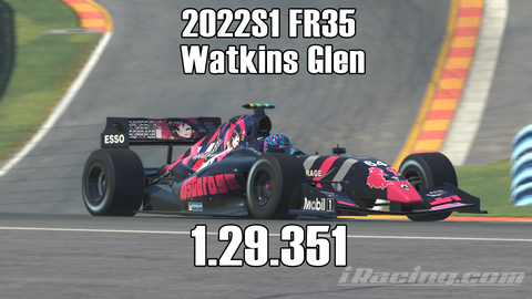 iRacing 2022S1 FR3.5 Week8 Watkins Glen