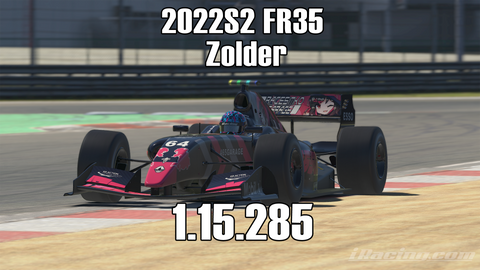 iRacing 2022S2 FR3.5 Week11 Zolder