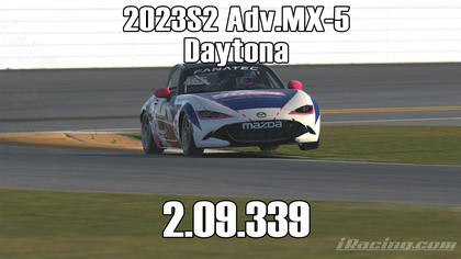 iRacing 2023S2 Adv.MX-5 Week6 Daytona